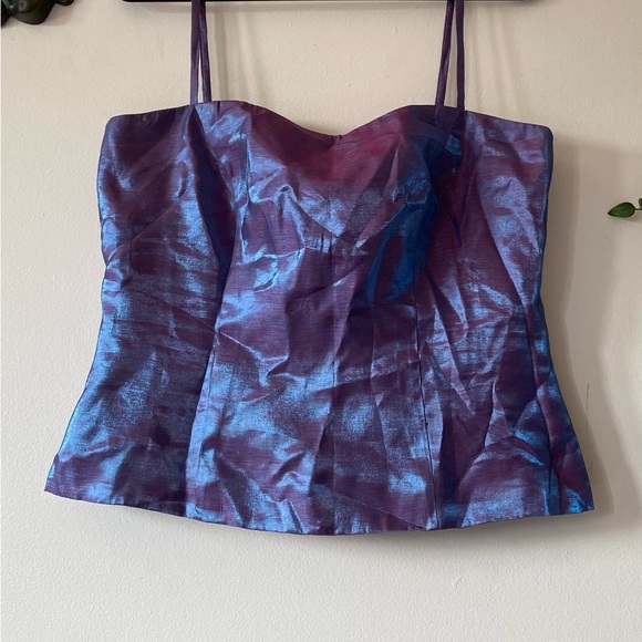 Y2K Vintage Holographic Top - Picture 3 of 4